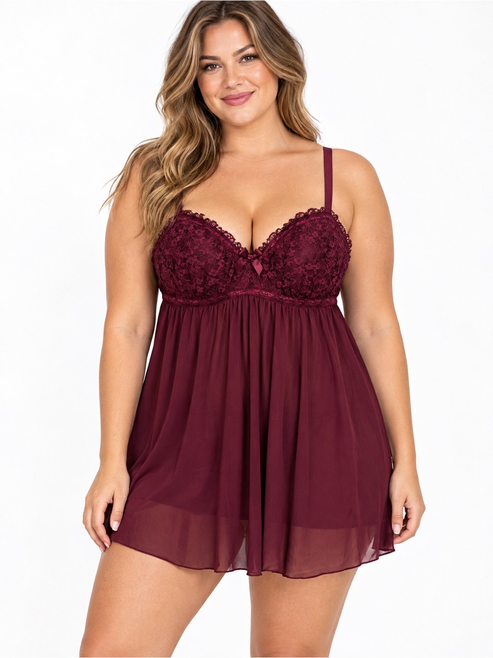 TORRID lace babydoll lingerie top Size 2X